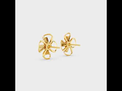A 360-degree high-definition video showcase detailing the captivating Brilliant Sparkle of 0.82 Carat Round Cut Lab-Grown Diamond Stud Earrings, sweeping through 9K, 14K, 18K Yellow, White, Rose Gold, and 950 Platinum options to highlight the ultimate in Ethical Luxury Fine Jewelry.