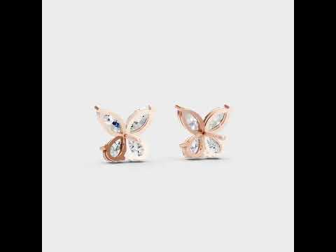 A 360-degree high-definition video showcase detailing the captivating Brilliant Sparkle of 1.74 Carat Marquise and Pear Cut Lab-Grown Diamond Stud Earrings, sweeping through 9K, 14K, 18K Yellow, White, Rose Gold, and 950 Platinum options to highlight the ultimate in Ethical Luxury Fine Jewelry.