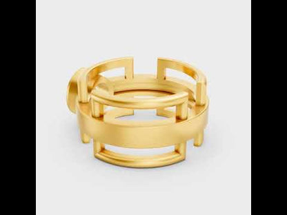 Round Cut Lab-Grown Diamond Men’s Ring in