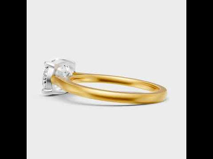 2.75 Ct Cushion Lab-Grown Diamond Ring in