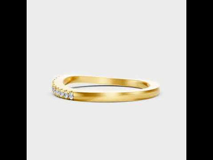 Round Cut Lab-Grown Diamond Band in
