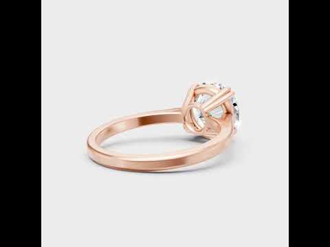 2.79 Ct Round Cut Lab-Grown Diamond Ring 