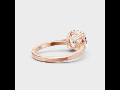 2.79 Ct Round Cut Lab-Grown Diamond Ring 