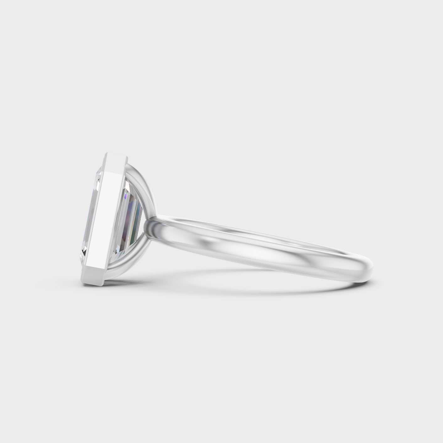 Platinum 950 Emerald Diamond Ring 1 To 5 Ct Premium Designer Jewelry