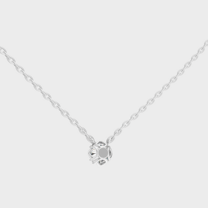 Certified Lab-Grown Diamond Pendant Necklace Platinum