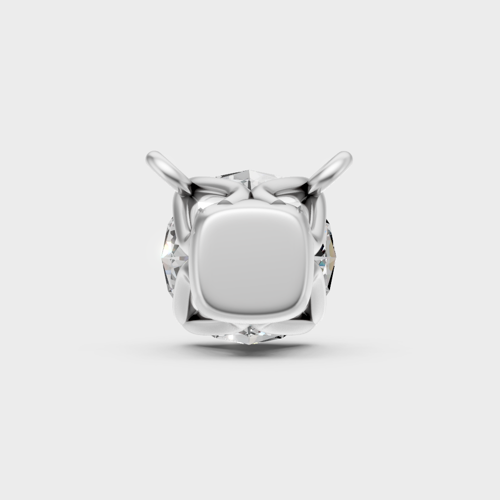 Luxury Lab-Grown Diamond Pendant 950 Platinum