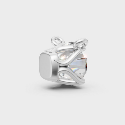 Certified Round Diamond Pendant Platinum Jewelry