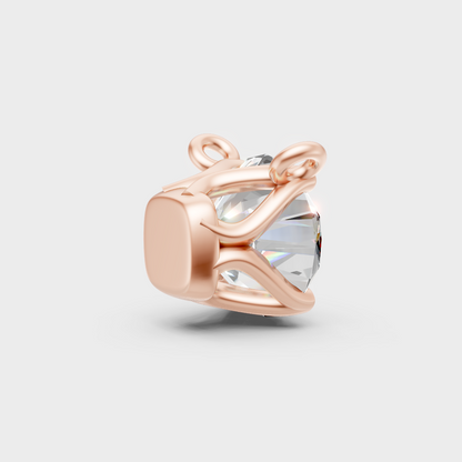 Hallmark Gold Lab-Grown Diamond Pendant Rose Gold