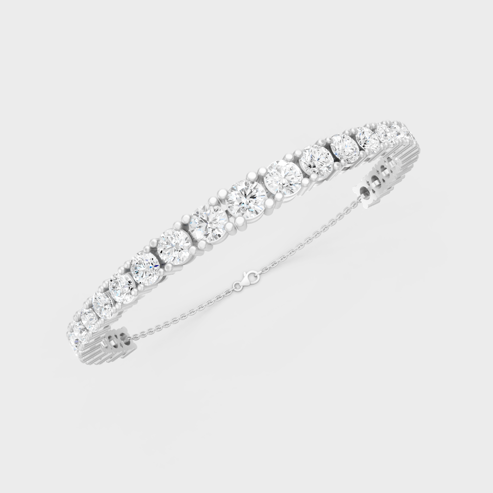 Luxury Diamond Chain Bracelet Platinum Jewelry