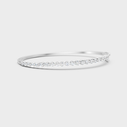 Luxury Diamond Kada Bracelet Platinum Jewelry