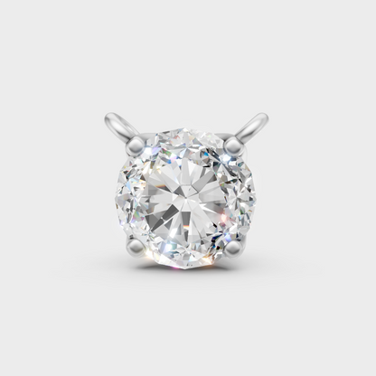 Certified Lab-Grown Diamond Pendant White Gold