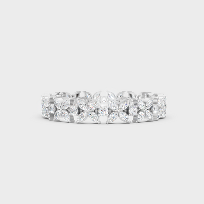 Elegant Lab-Grown Diamond Bracelet White Gold