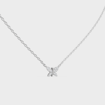 Certified 0.24 Carat Round Diamond Pendant Platinum