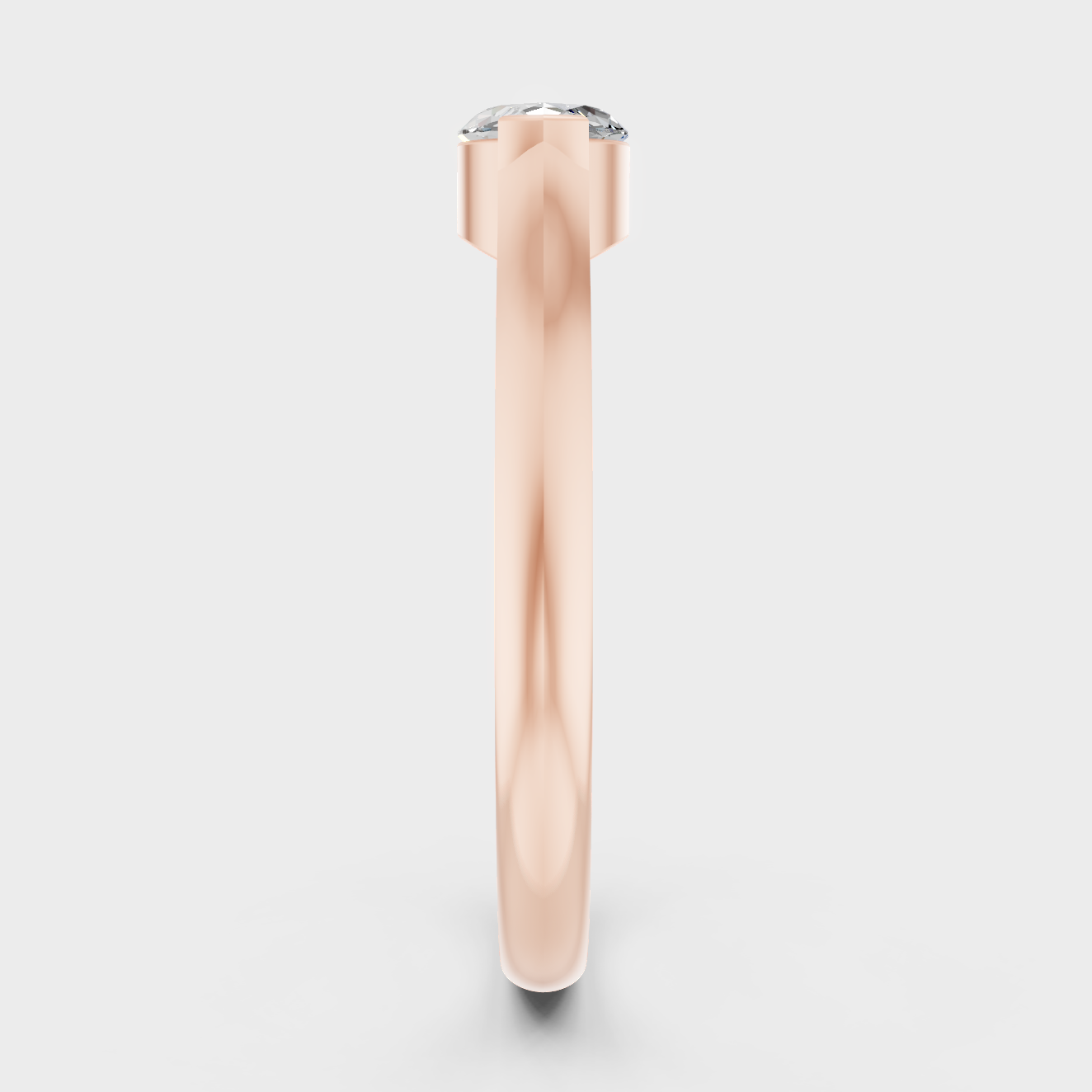 Rose Gold Luxury Marquise Diamond Engagement Jewelry