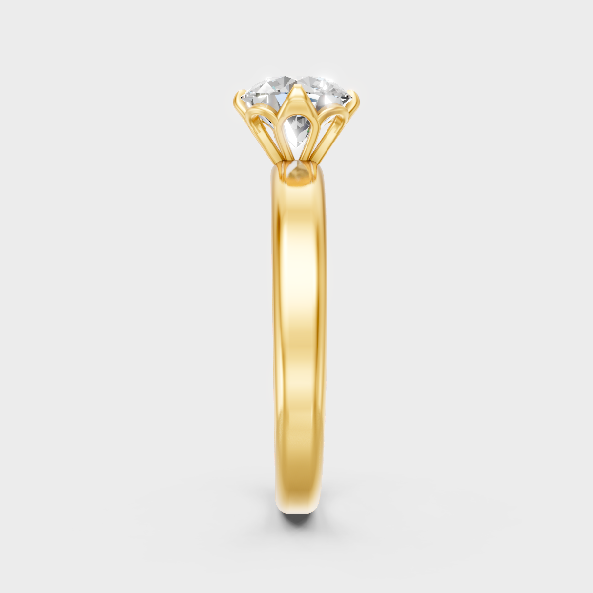  Yellow Gold Diamond Engagement Ring For A Timeless And Ethical Style
