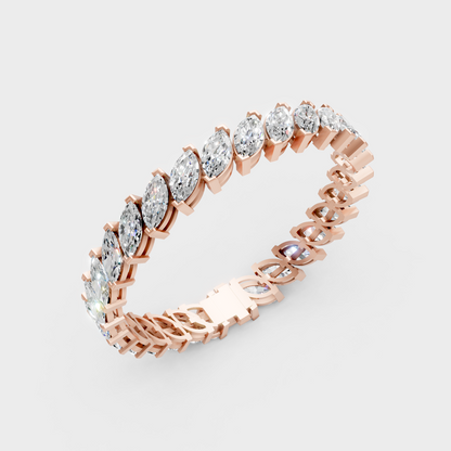 Modern Rose Gold Designer Bracelet for High-End Luxury Style
