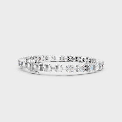 Luxury Diamond Tennis Bracelet Platinum Jewelry