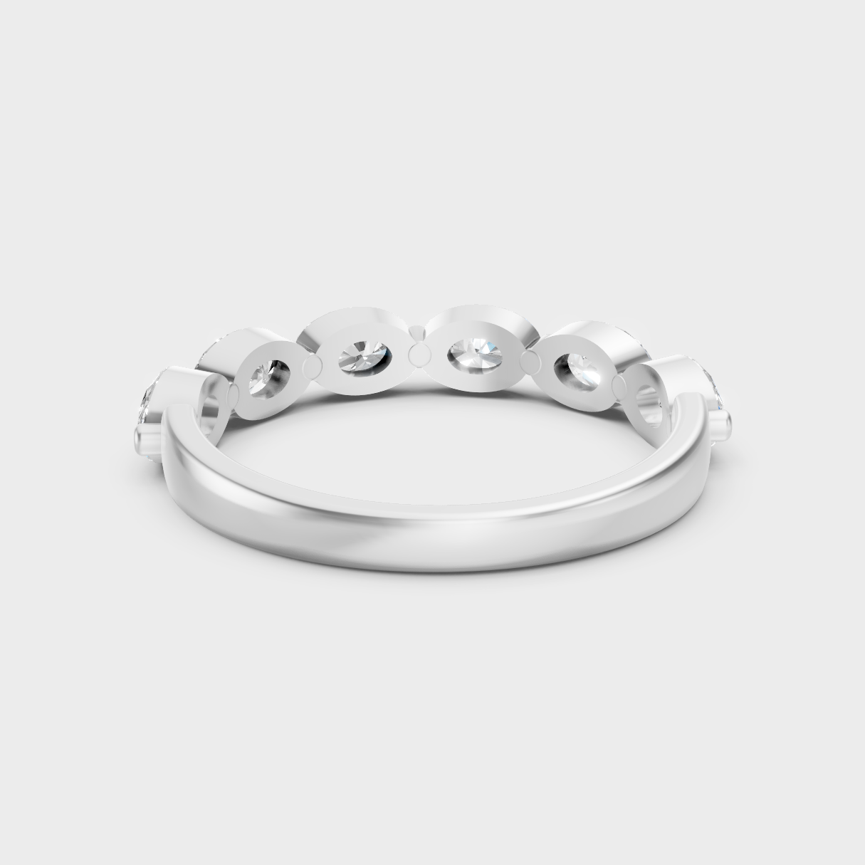 Luxury 950 Platinum Engagement Ring With A Certified Oval Lab Diamond