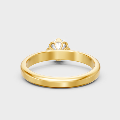 Premium Yellow Gold Jewelry Showcasing Lab-Grown Diamond Design