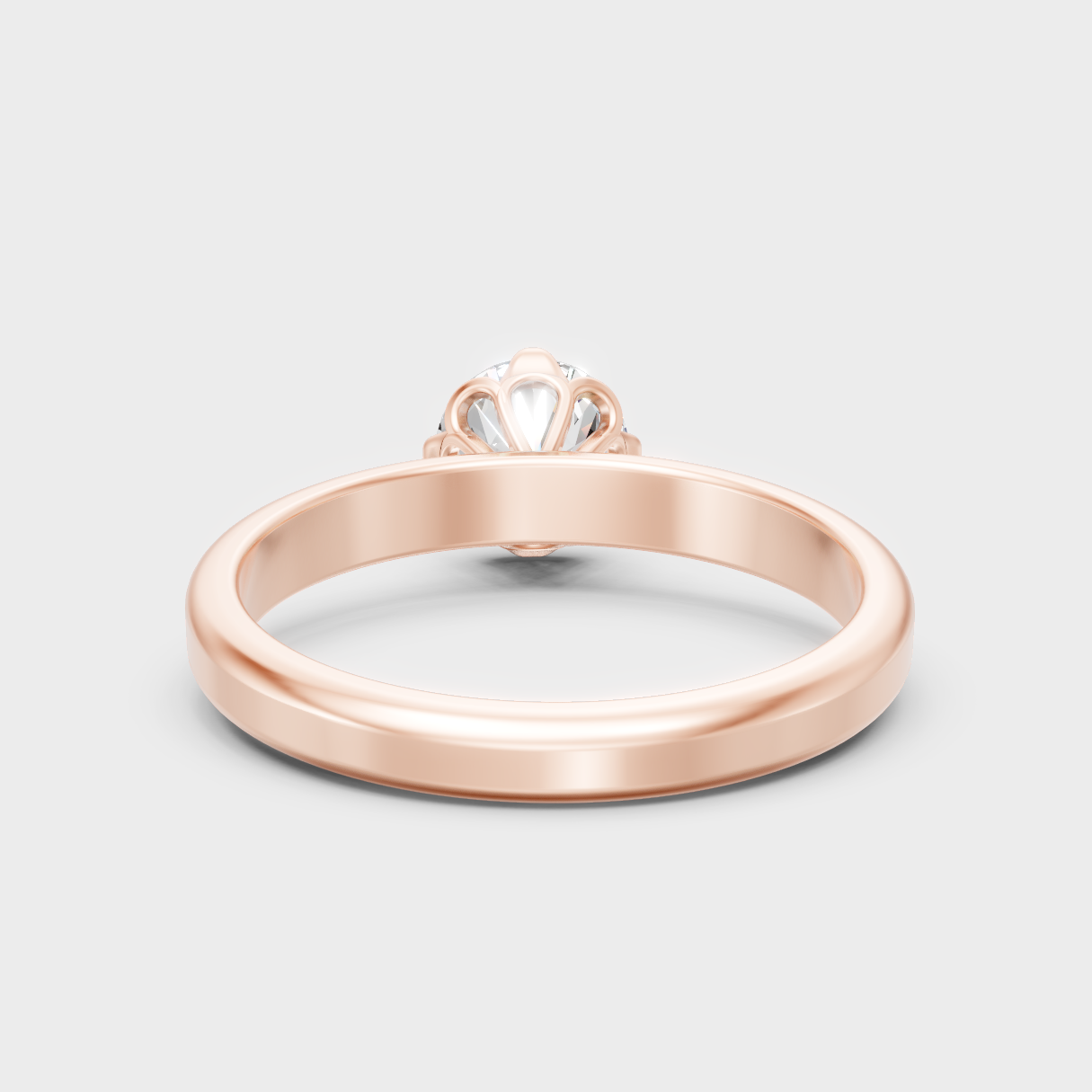Customizable Rose Gold Lab Diamond Ring For An Ethical Bridal Choice