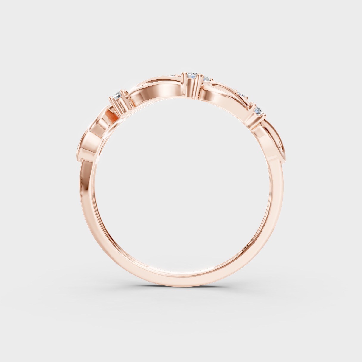 Yellow Gold Round Diamond Engagement Ring For A Minimalist And Ethical Style