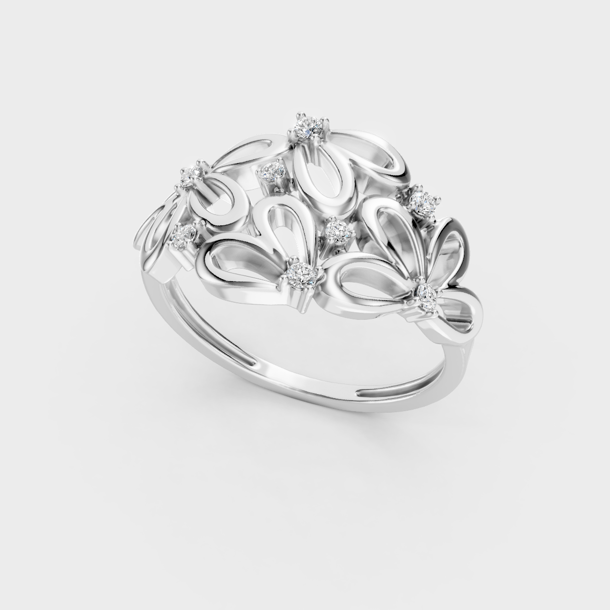  Rose Gold Round-Cut Lab-Grown Diamond Ring For Modern Ethical Luxury