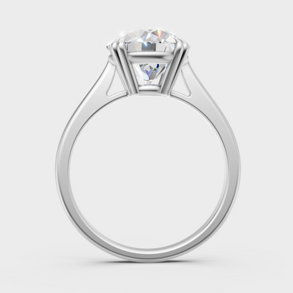 2.79ct Round Lab Diamond Solitaire: The Platinum Statement