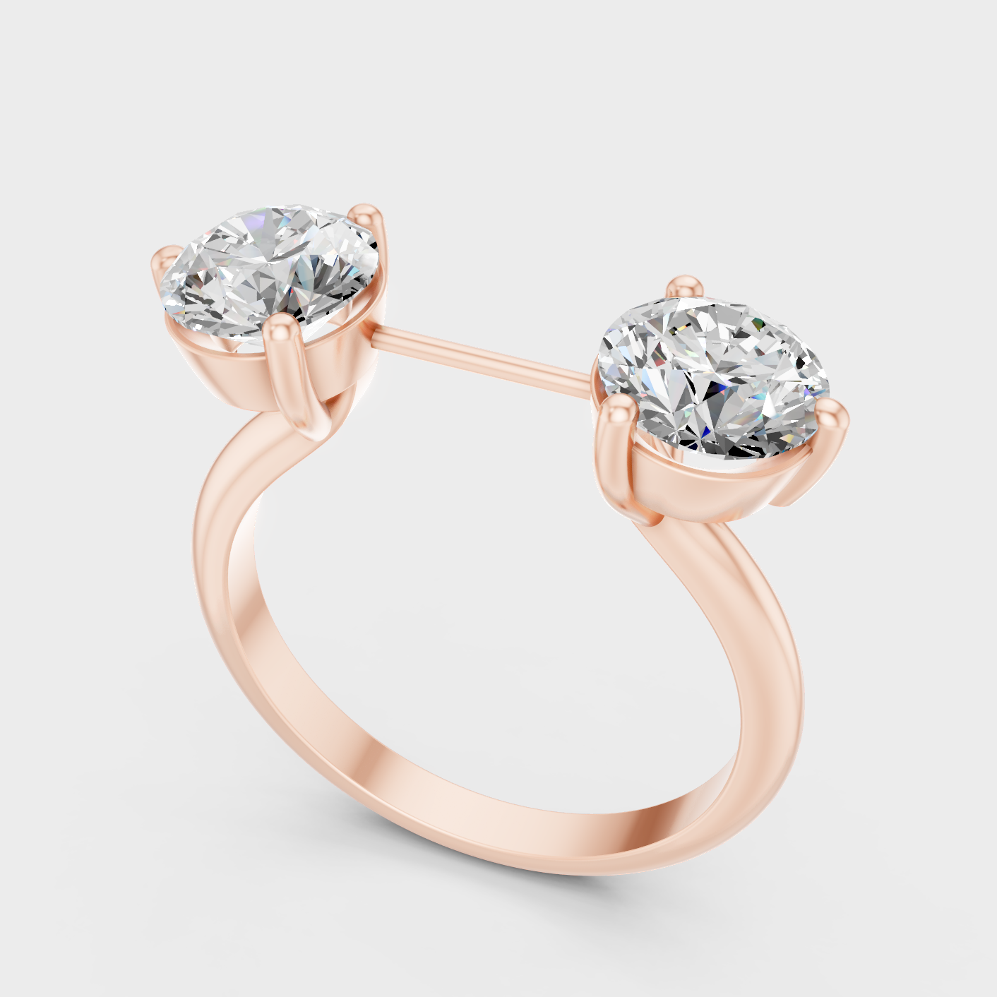 Ethical Innovation Rose Gold Lab Diamond Masterpiece