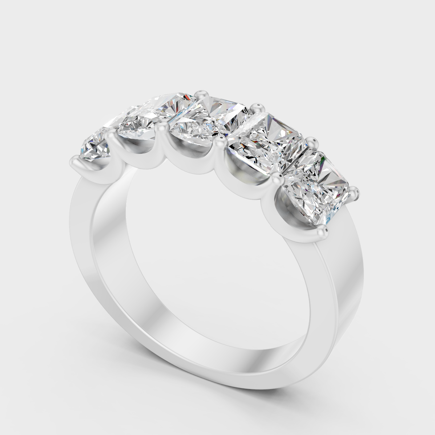Platinum Fine Jewelry Diamond Band