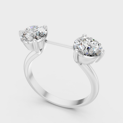 Timeless White Gold Sustainable Luxury Engagement Ring