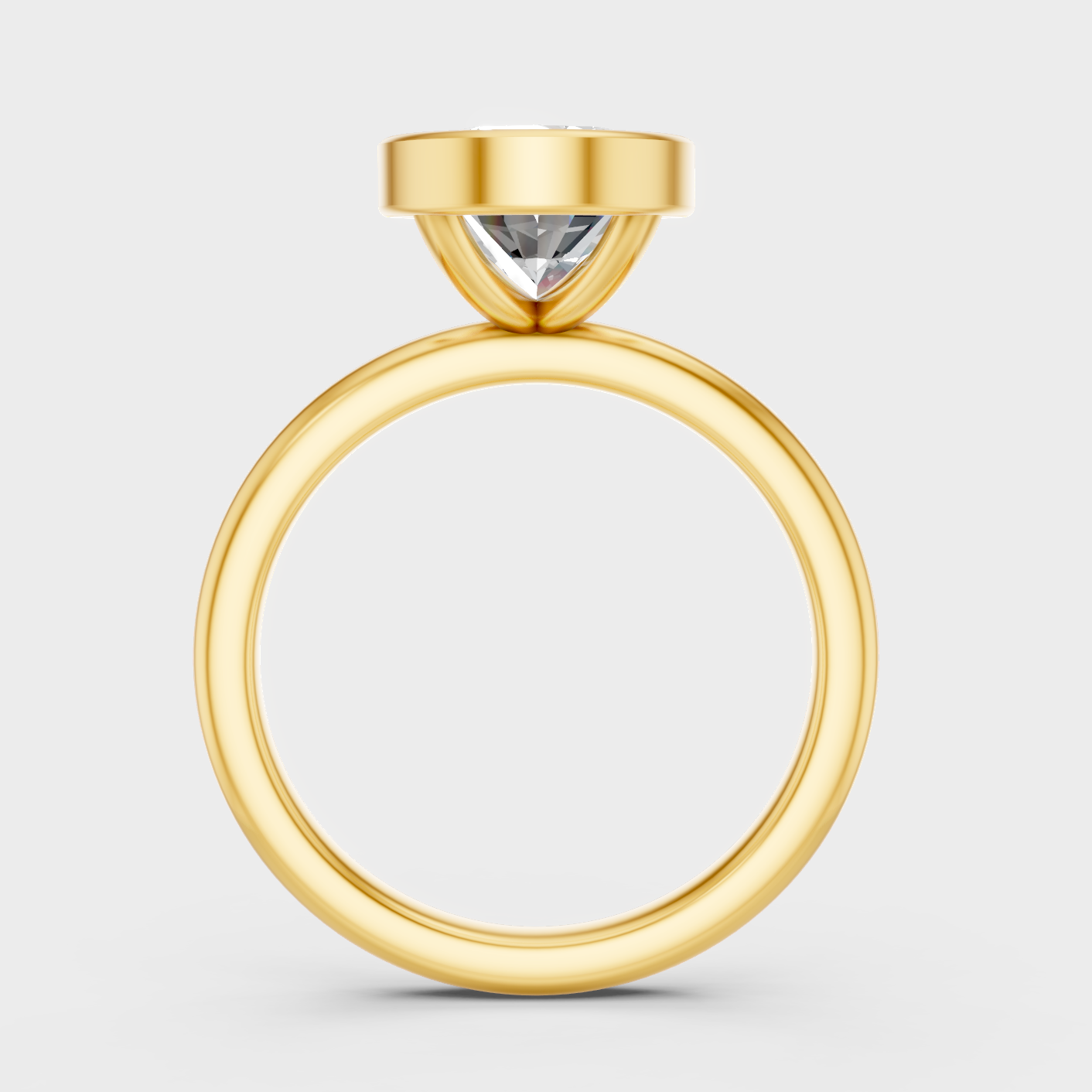 Elegant Yellow Gold Oval Diamond Engagement Ring 1 To 5 Ct Designer Jewelry